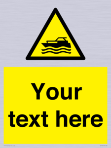 Custom Warning motorised watercraft